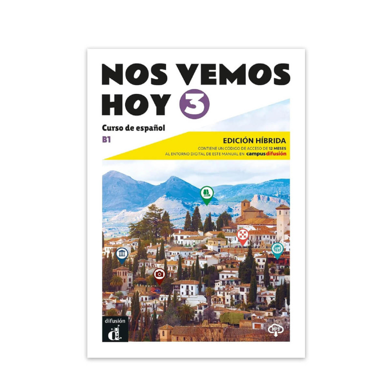 Nos vemos hoy 3 hibridna izdaja, učbenik s kodo za dostop do Campus Difusi n