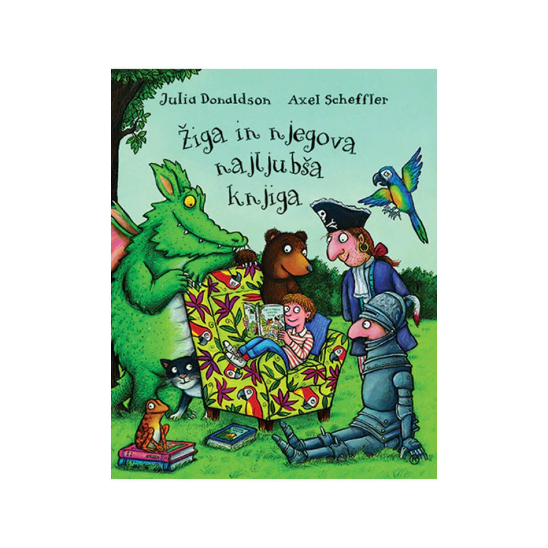 Žiga in njegova najljubša knjiga