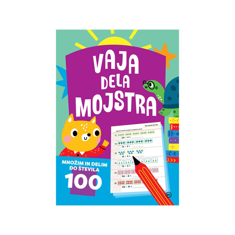 Vaja dela mojstra, Množim in delim do števila 100