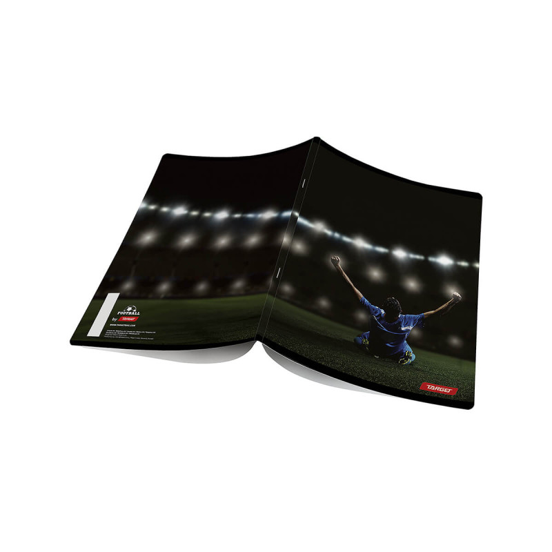 Zvezek A4 52 listni gladek Football, Target