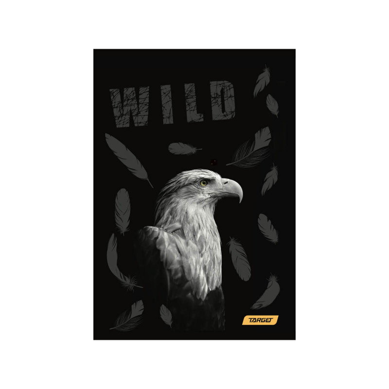 Zvezek A4 80 listni črtan Animal Wild, Target