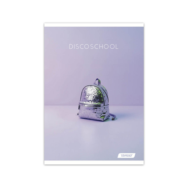 Zvezek A4 52 listni črtan Disco, Target