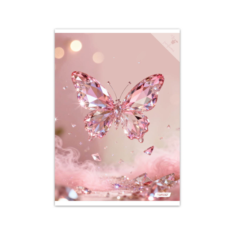 Zvezek A4 52 listni gladek Cristall Diamant, Target