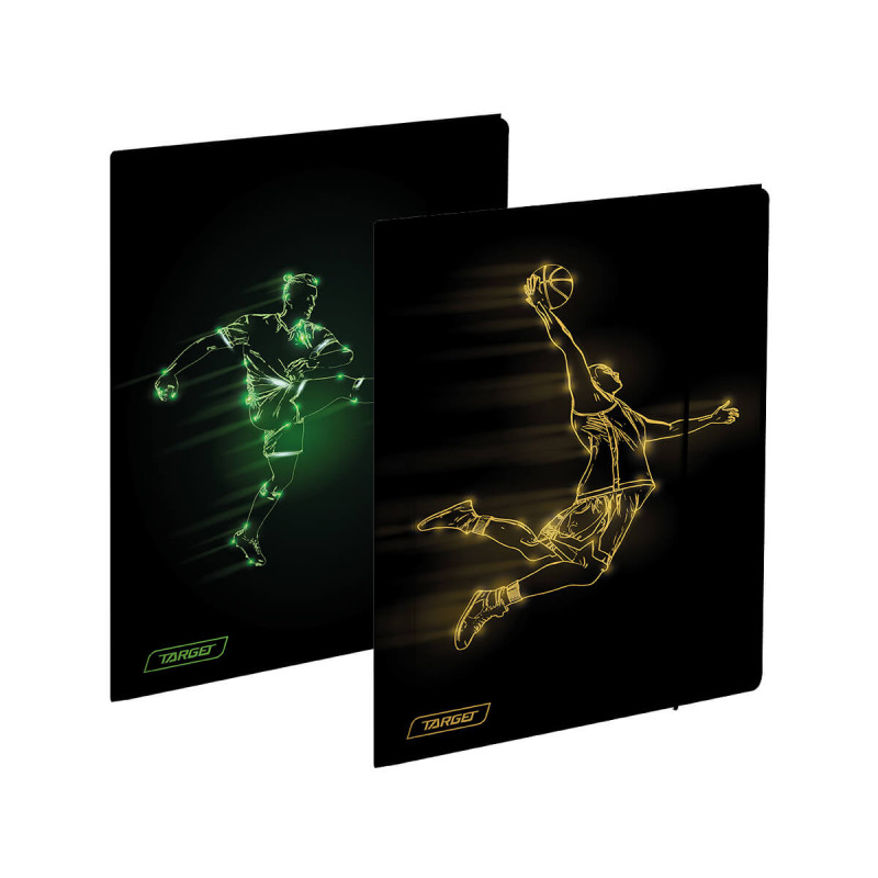 Mapa A4 z elastiko Sport, Target