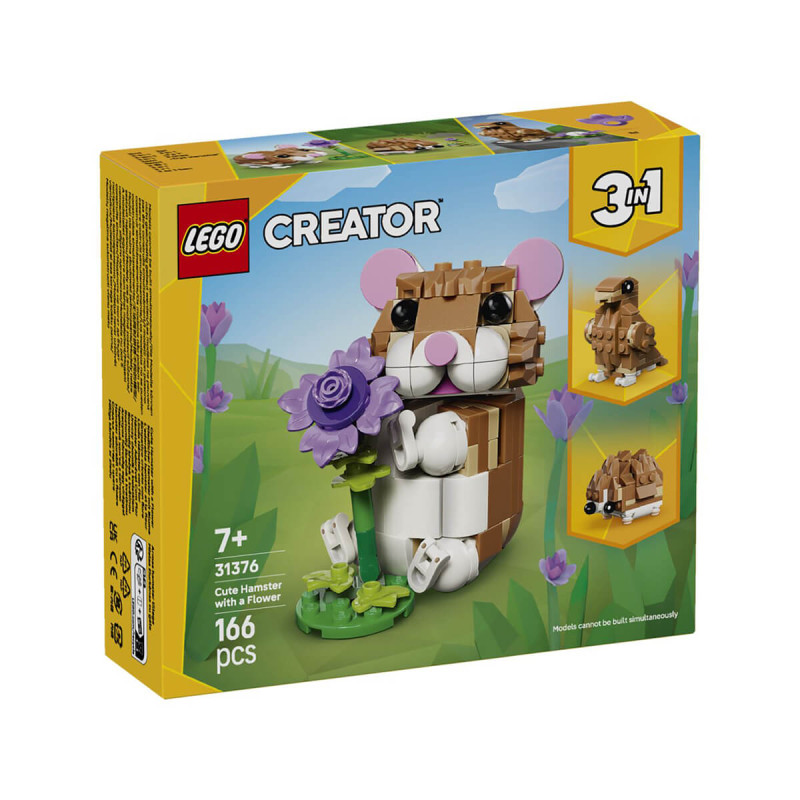 LEGO  Creator 31376 Ljubek hrček z rožico