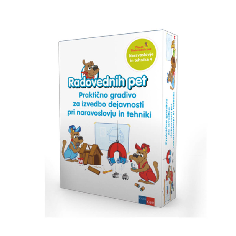 Planet radovednih pet 4, praktično gradivo pri naravoslovju