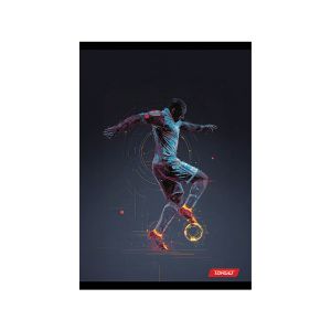 Zvezek A4 52 listni črtan Football, Target