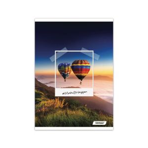Zvezek A4 80 listni karo 5mm Foto Frame, Target