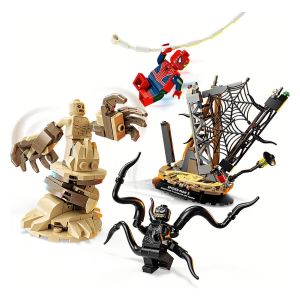 LEGO  Super Heroes 76334 Epska bitka  Spider-Man proti Sandmanu