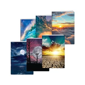 Zvezek A4, 52 listni, visoki karo, Sky, New Design