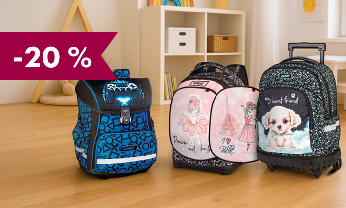 -20 % na izbrane šolske potrebščine