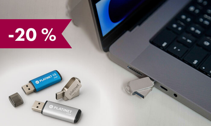 -20 % na izbrane USB ključke