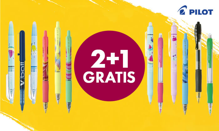 Izbrani izdelki Pilot 2+1 gratis