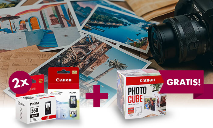 DARILO ob nakupu dveh kartuš Canon