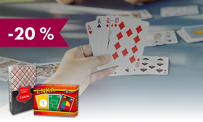 -20 % na izbrane karte