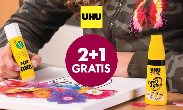 Izbrani izdelki UHU 2+1 gratis