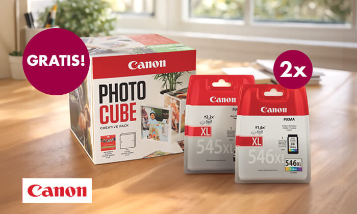 DARILO ob nakupu dveh kartuš Canon