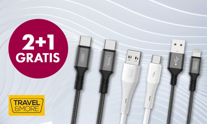Izbrani izdelki Travel & More 2+1 gratis