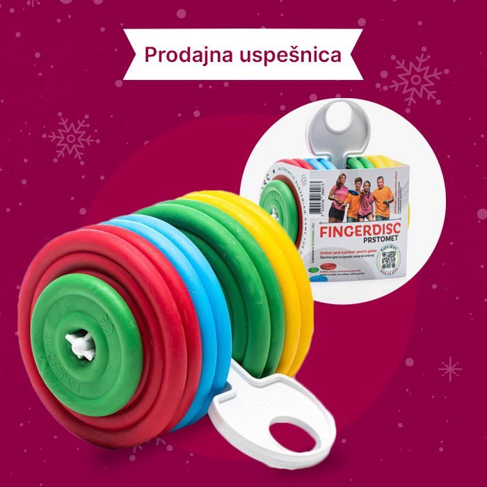Balinčki za igro fingerdisc, prstomet