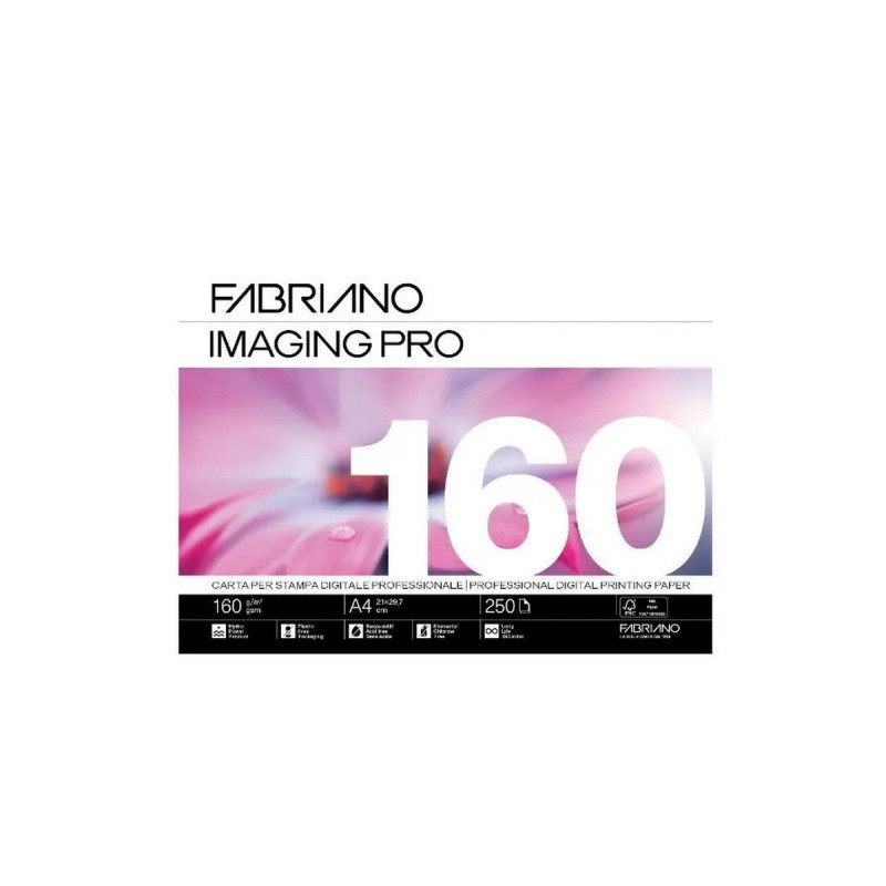 Papir, Fabriano, A4, fotokopirni, bel, 160 g, 250 listov