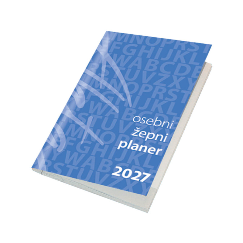 Žepni tedenski planer Akta 2027
