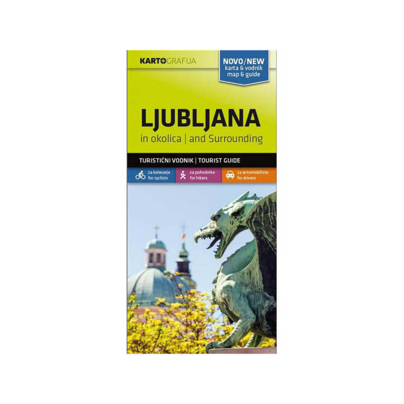LJUBLJANA IN OKOLICA 1:40 000