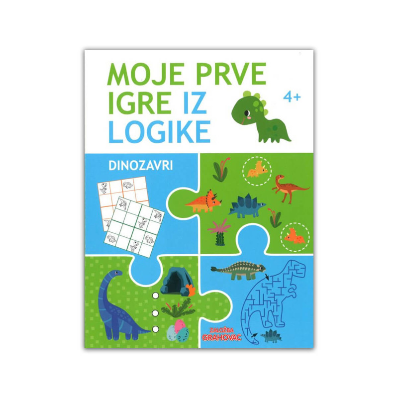 Moje prve igre iz logike, Dinozavri 4+