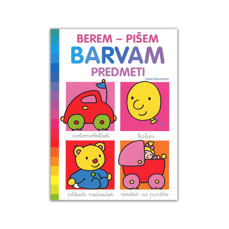Berem, pišem, barvam - predmeti