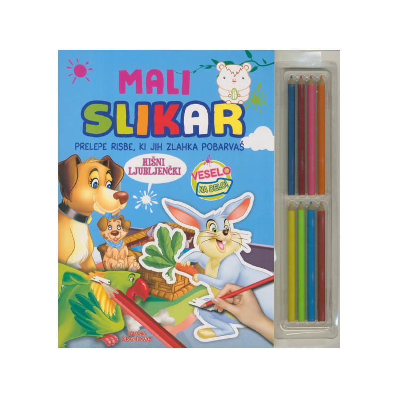 Mali slikar, Hišni ljubljenčki