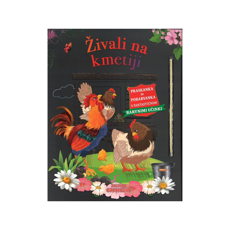 Praskanka in pobarvanka, Živali na kmetiji