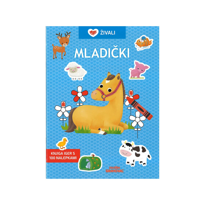 Mladički, Knjiga iger s 100 nalepkami