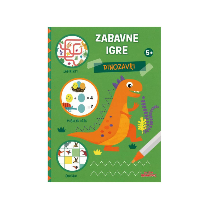 Zabavne igre, Dinozavri, 5+