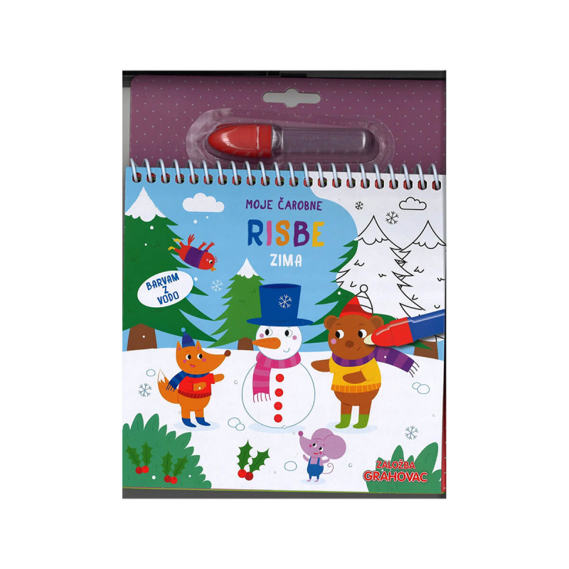 Moje čarobne risbe-Zima