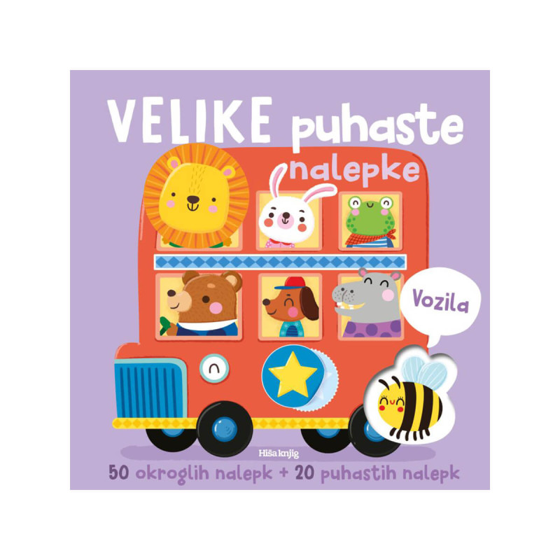 Vozila - Velike puhaste nalepke
