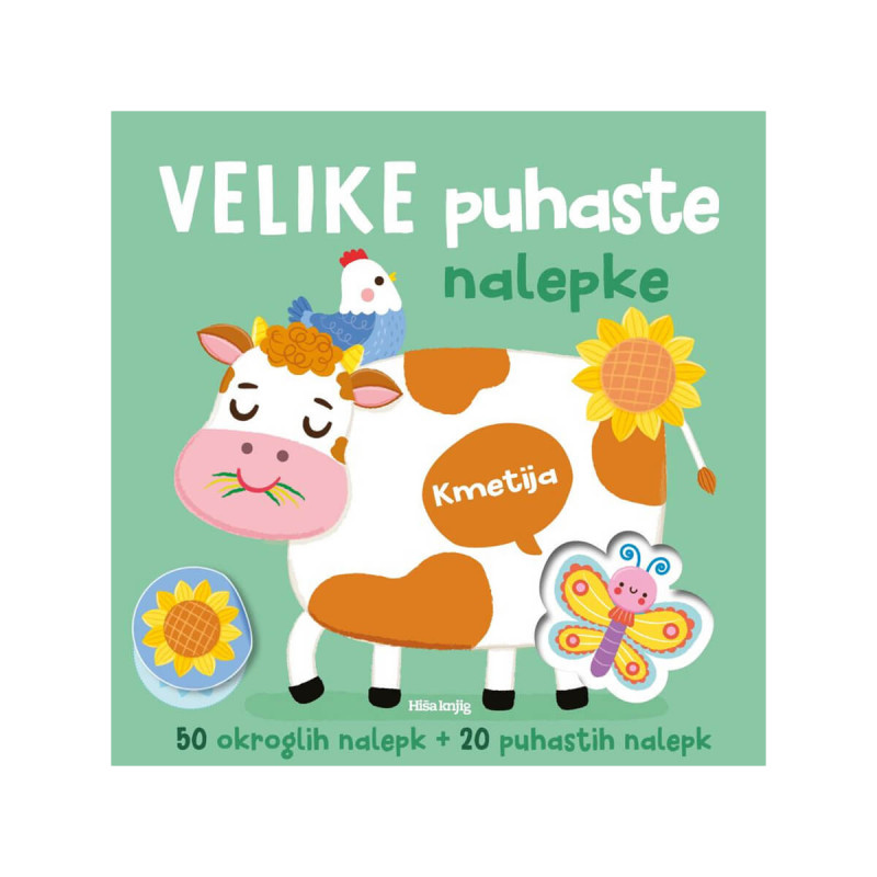 Kmetija - Velike puhaste nalepke
