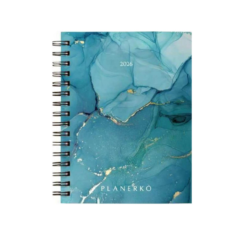 Letni planer 2026, infinite tourqise