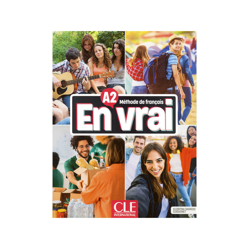 En vrai A2, učbenik