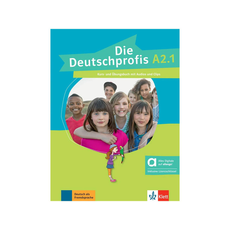 Die Deutschprofis A2.1 (Hybride Ausgabe allango), učbenik z delovnim zvezkom + online dostop