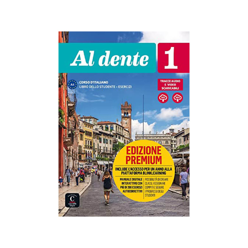 Al dente A1, Premium, učbenik in delovni zvezek