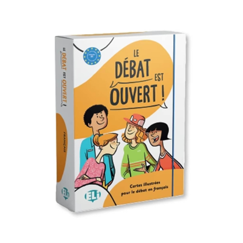 Le debat est ouvert! jezikovne kartice, didaktična igra B1