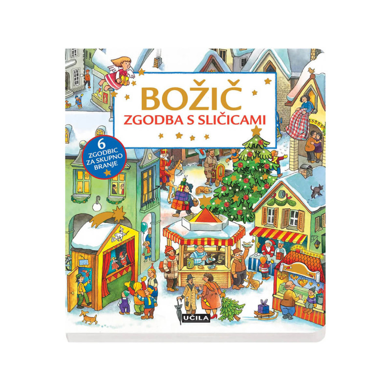 Božič - zgodba s sličicami
