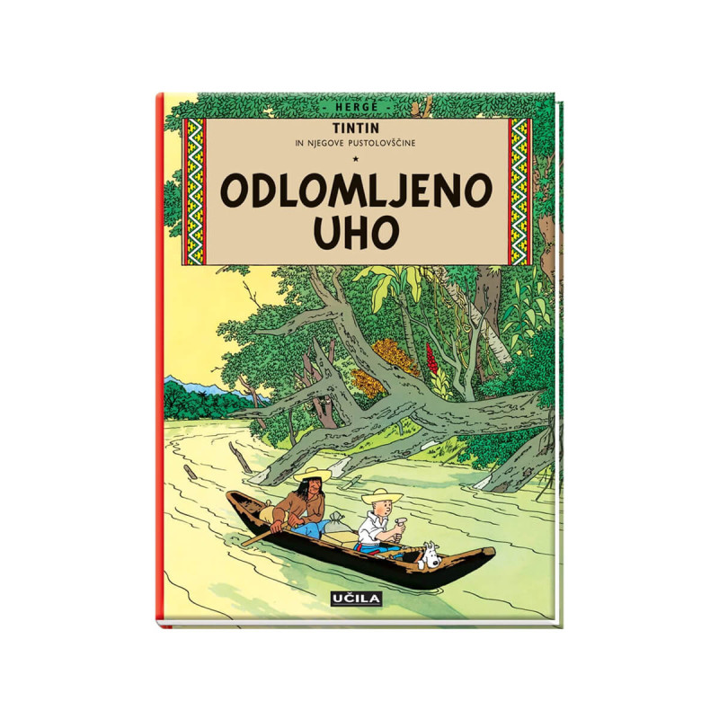 Odlomljeno uho, Tintin