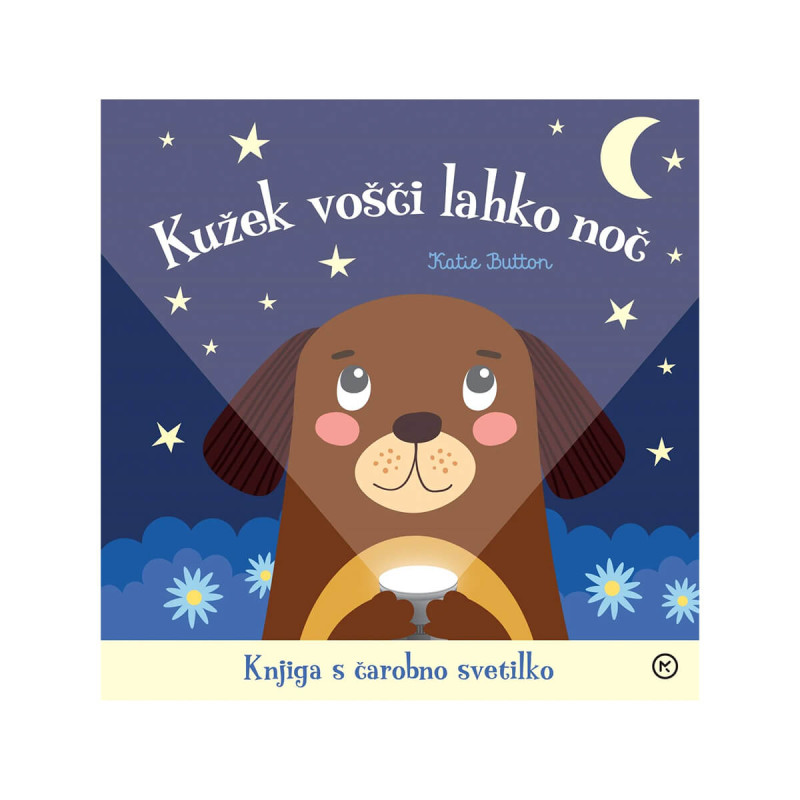 Kužek vošči lahko noč