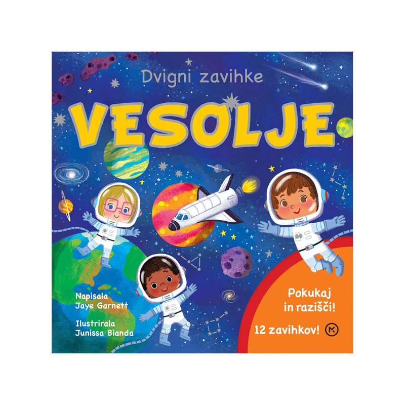 Dvigni zavihke - vesolje