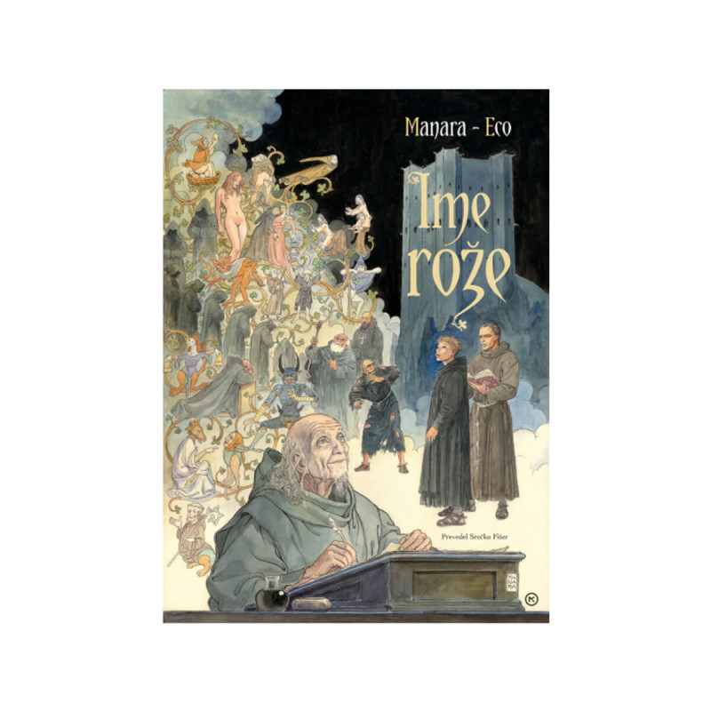 Ime rože, roman v stripu