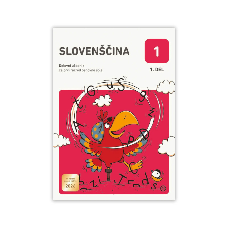 Slovenščina 1, delovni učbenik, 1. del (2026)