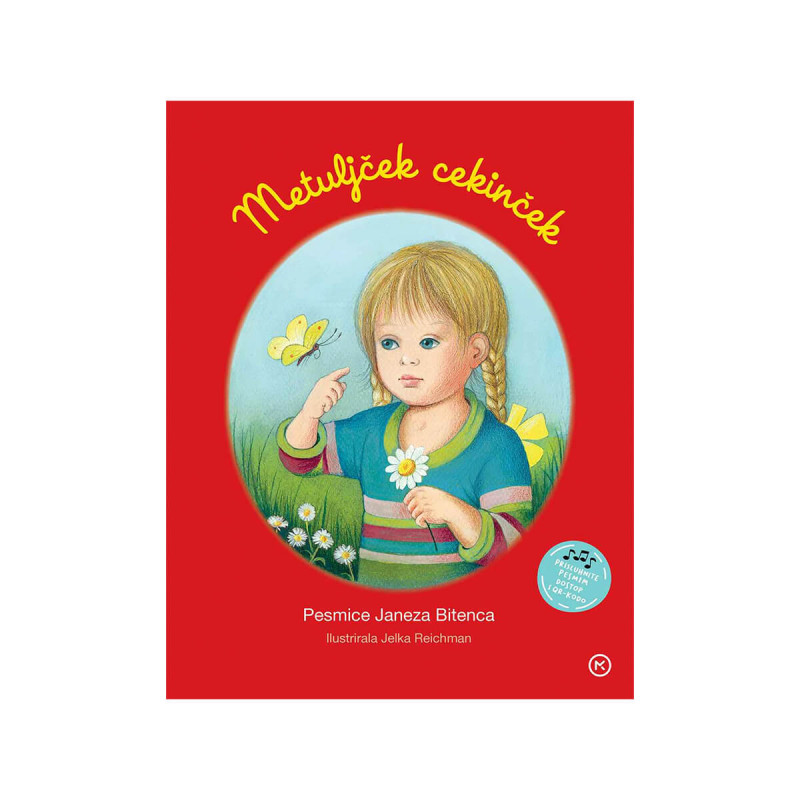 Metuljček cekinček (s QR kodo)