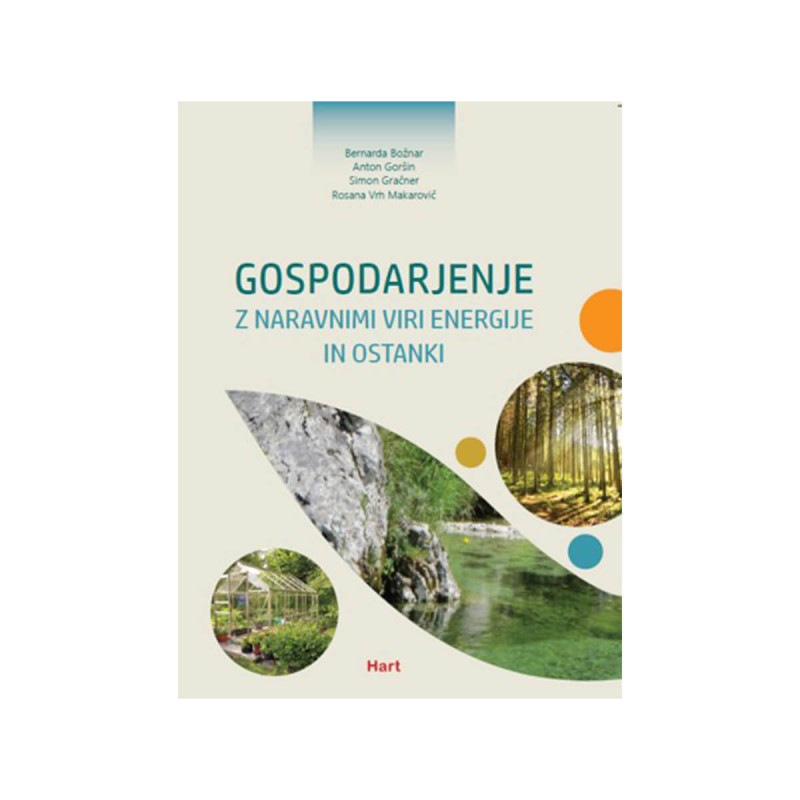 Gospodarjenje z naravnimi viri energije in ostanki, učbenik