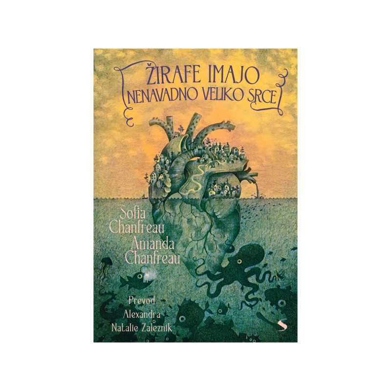 Žirafe imajo nenavadno veliko srce