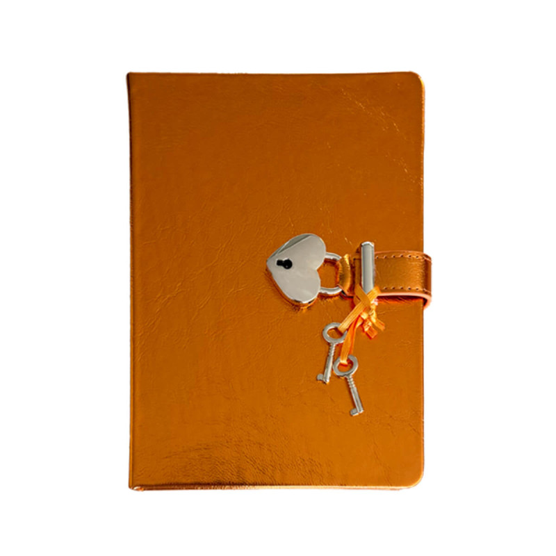 Spominska knjiga s ključem Victoria s Journals, Hush Hush, Oranžna